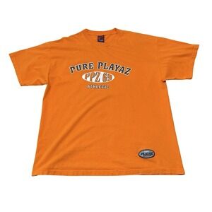 Vintage Pure Playaz‎ Men's PPZ Athletics T Shirt Size 2XL 25 x 31